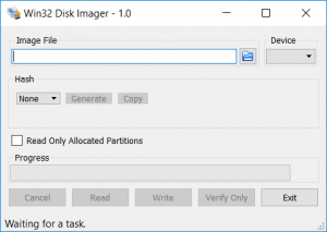 Win32 Disk Imager portable